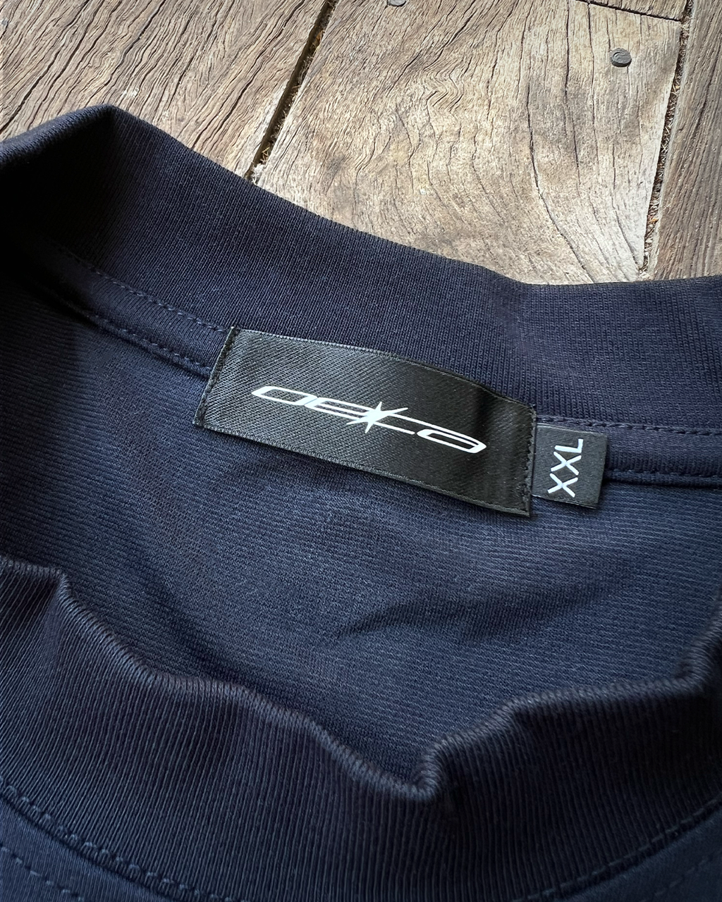 Thin Logo - Navy Long-Sleeve Tee