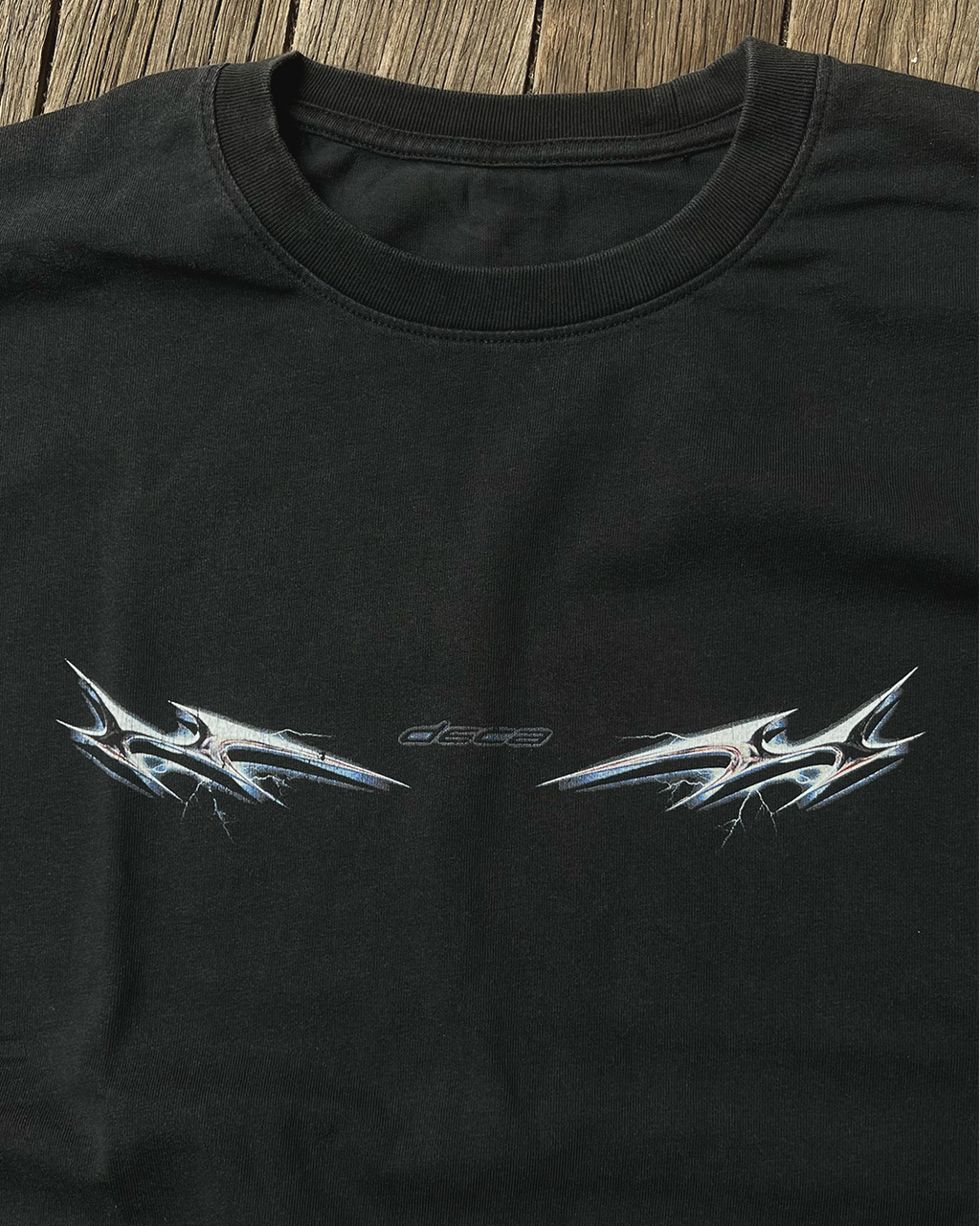 Lightning Chrome - Men's Vintage Tee