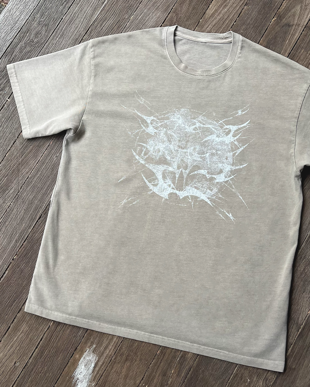 Faded Khaki - Men's Vintage Tee