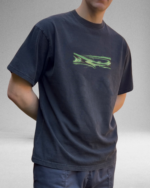 Green Glow - Men's Vintage Tee