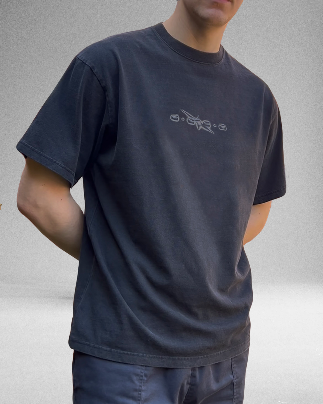 Grunge Logo - Men's Vintage T-Shirt