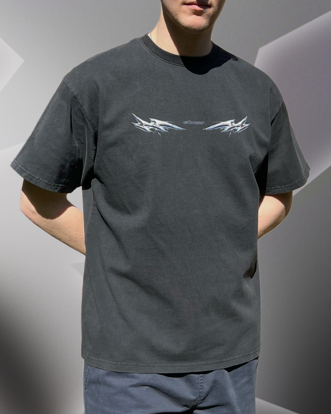 Lightning Chrome - Men's Vintage Tee