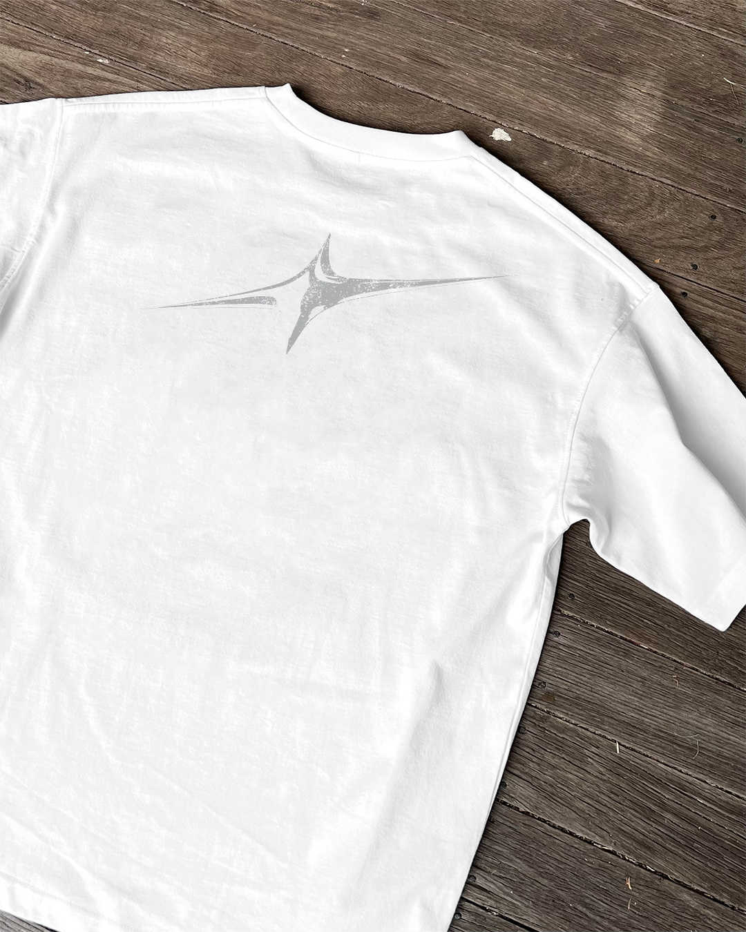 White Star Back - Men's Vintage Tee