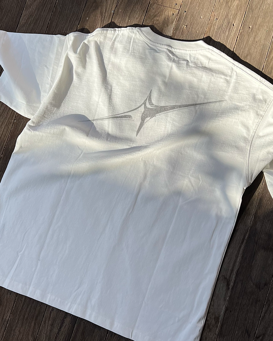 White Star Back - Men's Vintage Tee